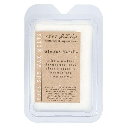 1803 Candles Almond Vanilla Soy Melt
