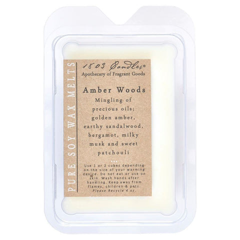 1803 Candles Amber Woods Soy melts